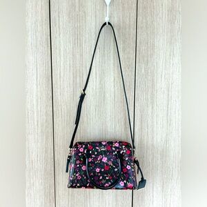 Kate Spade Floral Saffiano Leather Satchel